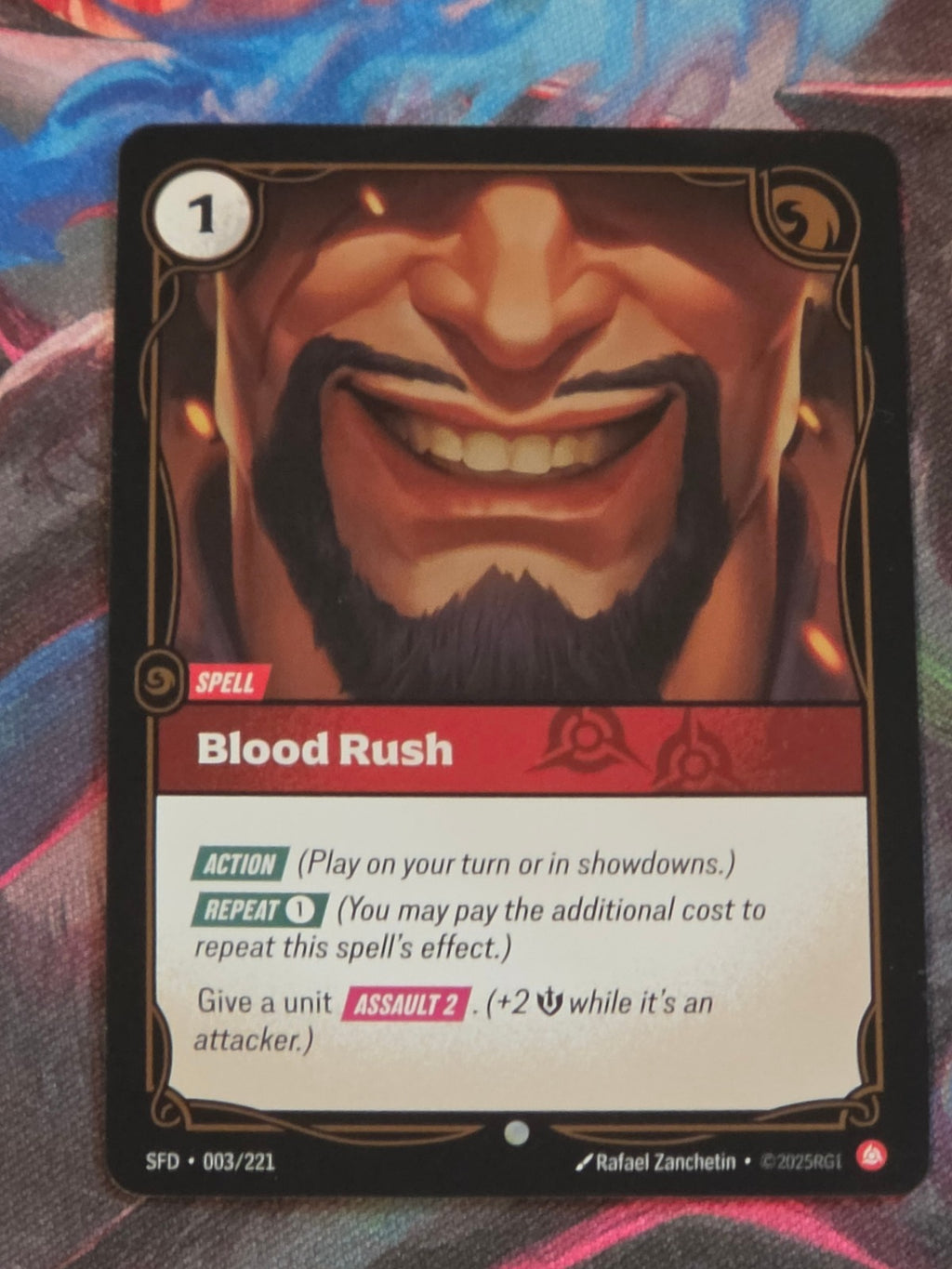 Blood Rush - 003/221 - Spiritforged - Common - NM