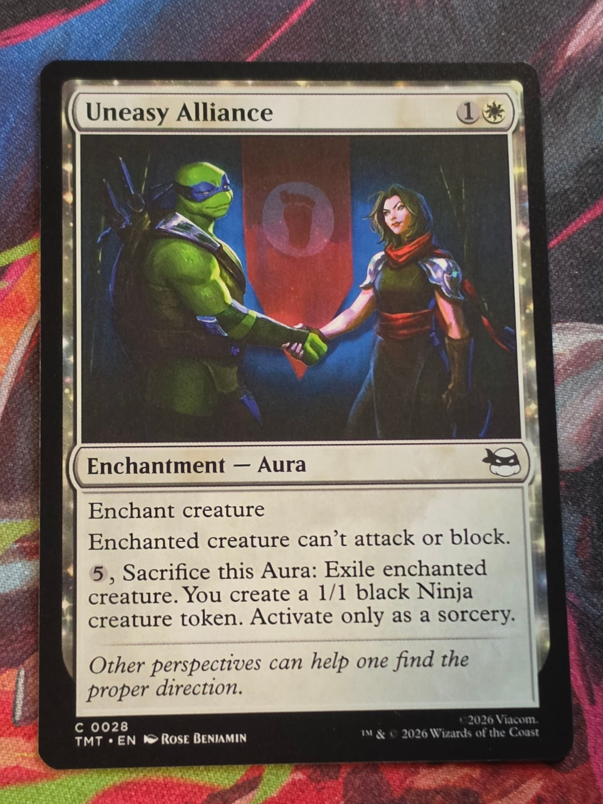 Uneasy Alliance - 28 - Teenage Mutant Ninja Turtles - C - NM MTG
