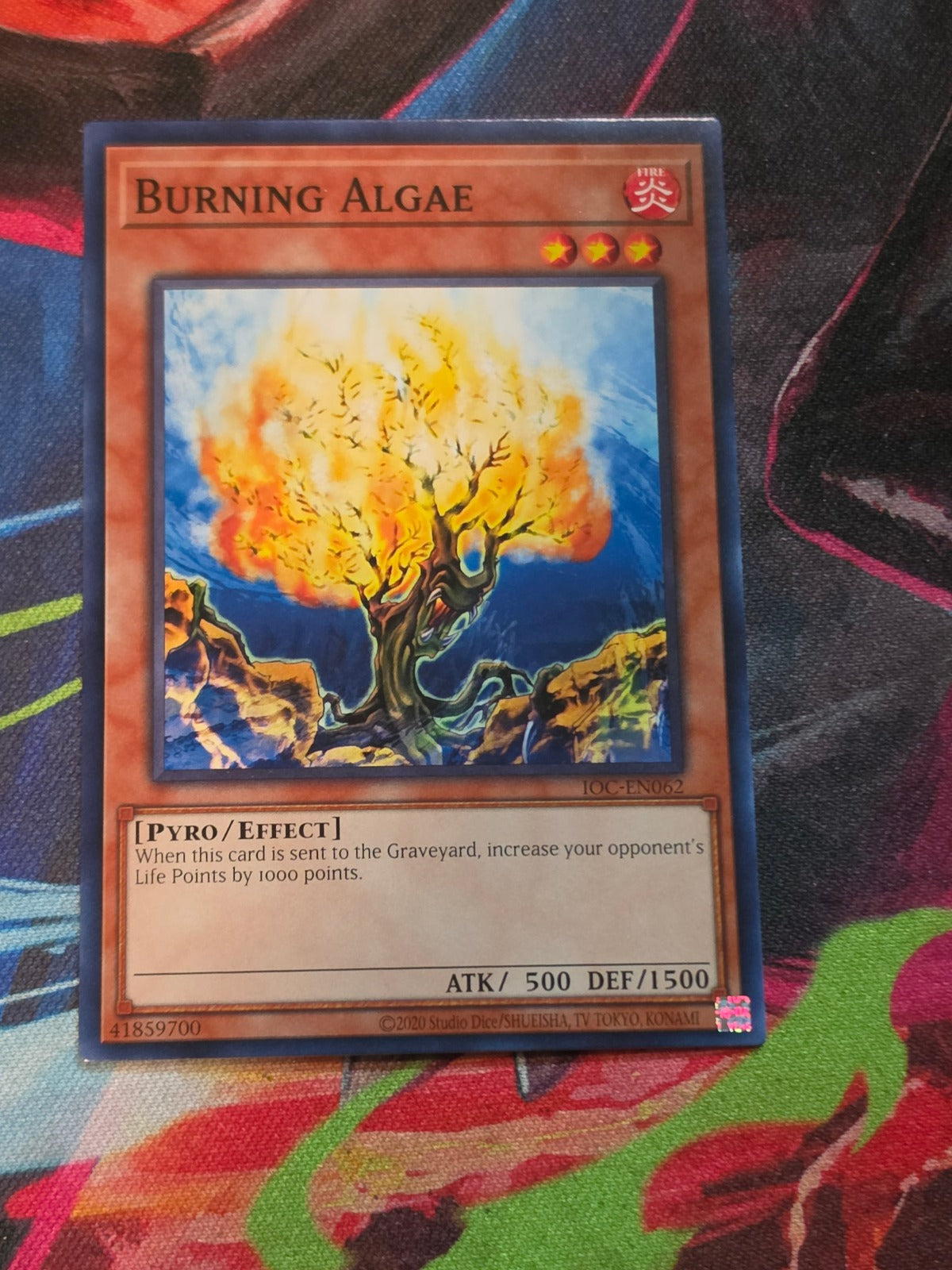 Burning Algae Common Invasion of Chaos (25th Anniversary Edition) IOC-EN062 LP