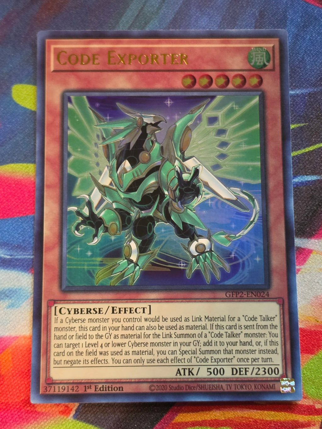 Code Exporter Ultra Rare Ghosts From the Past: The 2nd Haunting GFP2-EN024 LP