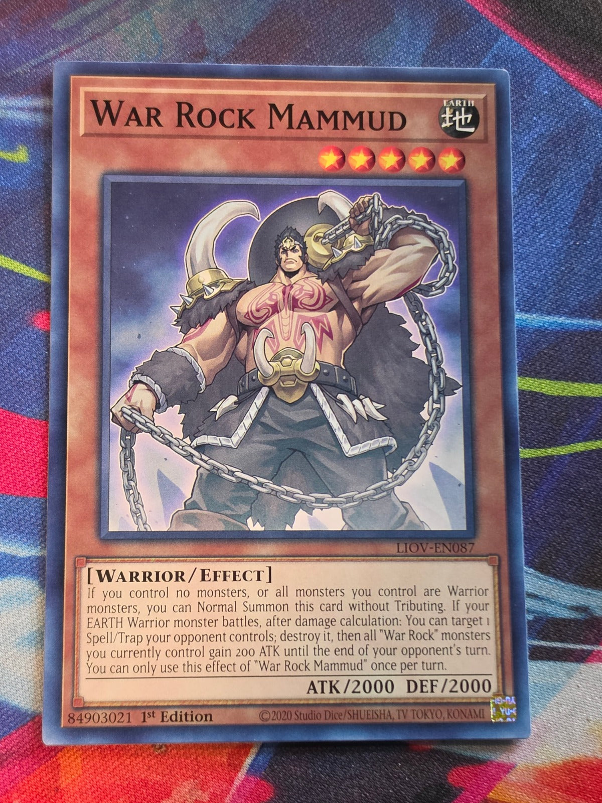 War Rock Mammud Common Lightning Overdrive LIOV-EN087 LP