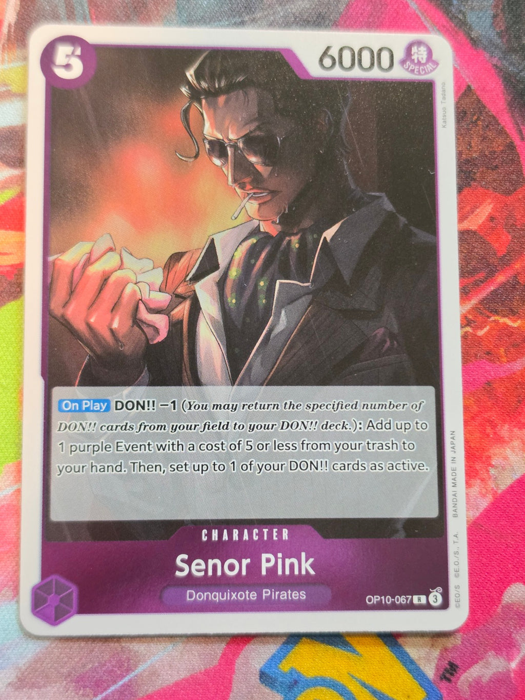 Senor Pink R Royal Blood OP10-067 NM One Piece