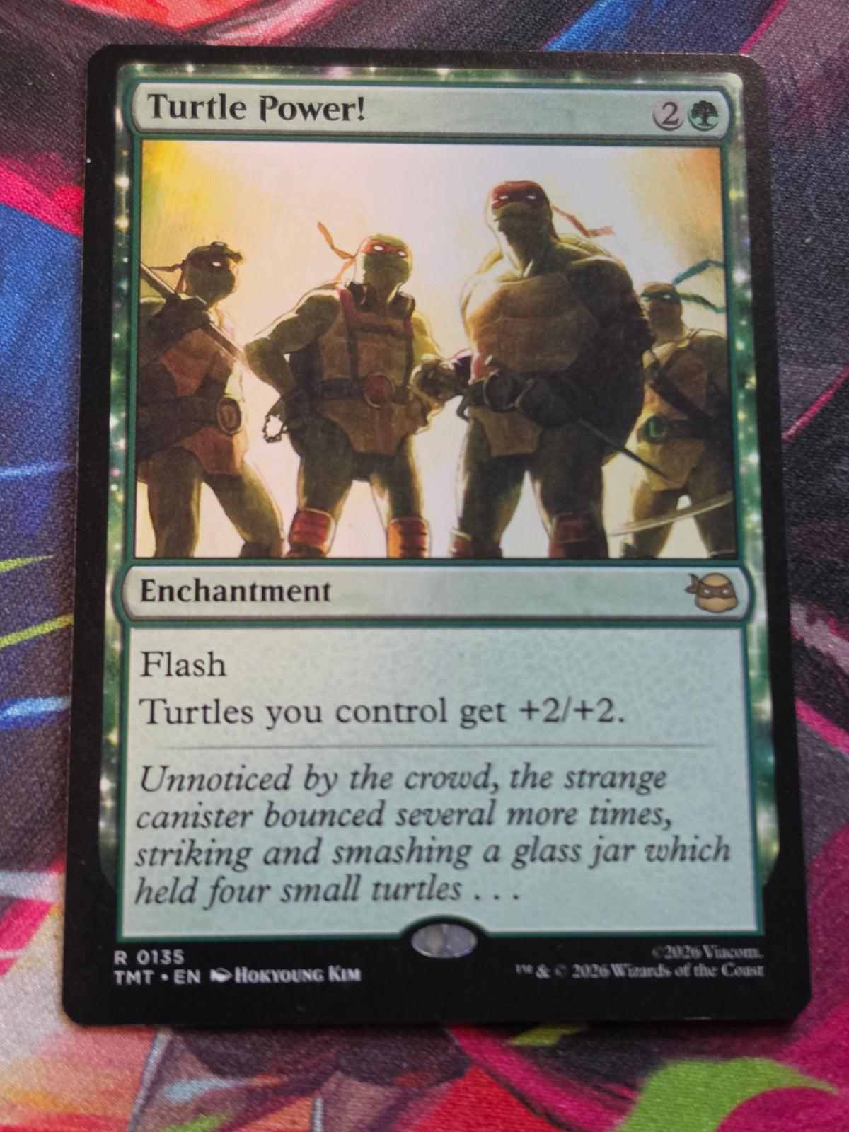 Turtle Power! - 135 - Teenage Mutant Ninja Turtles - R - NM MTG