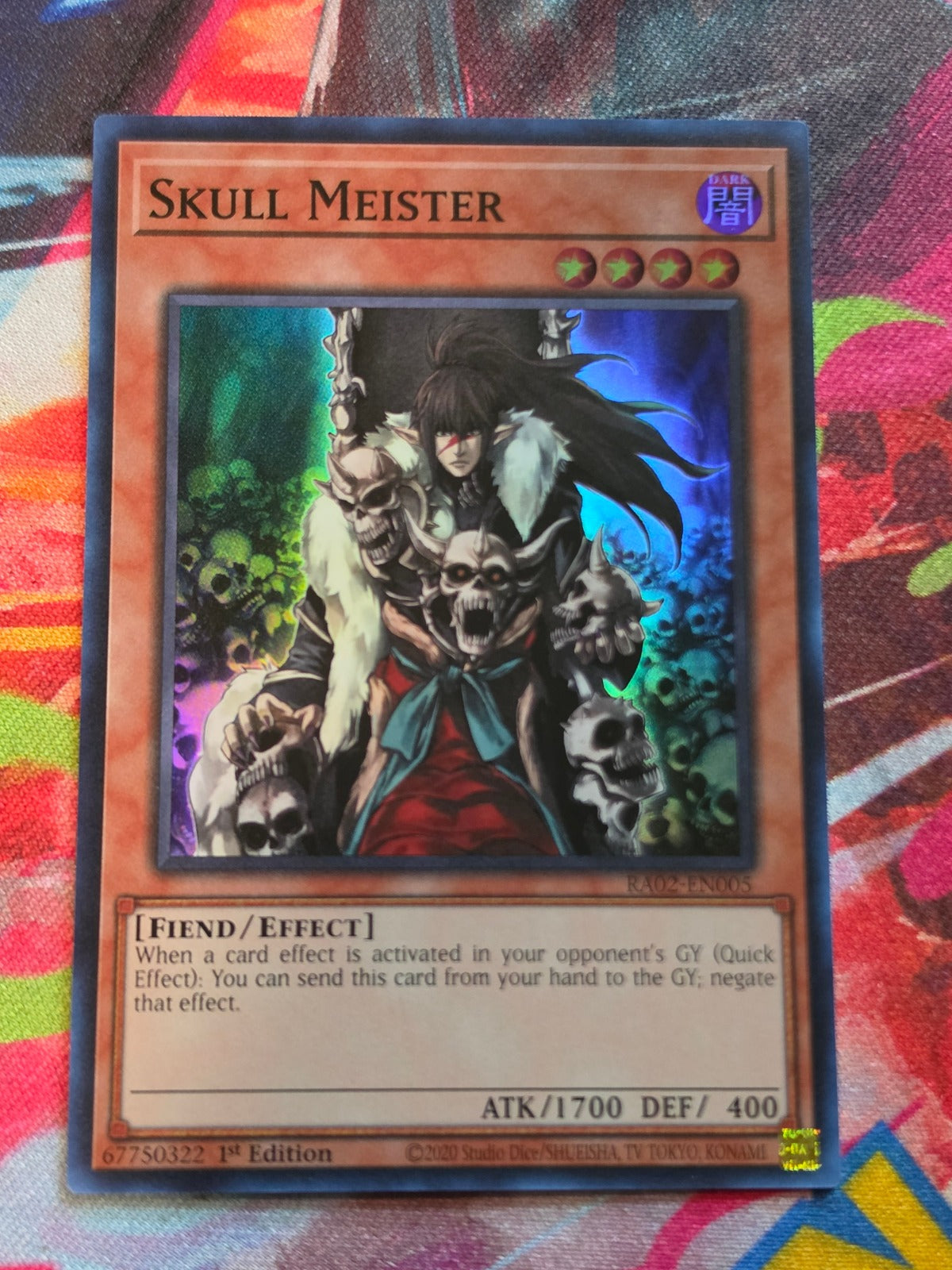 Skull Meister Super Rare 25th Anniversary Rarity Collection II RA02-EN005 NM