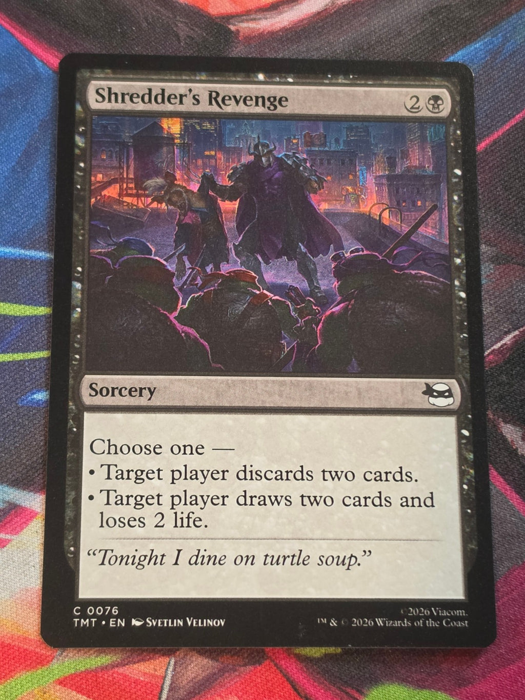 Shredder's Revenge - 76 - Teenage Mutant Ninja Turtles - C - NM MTG