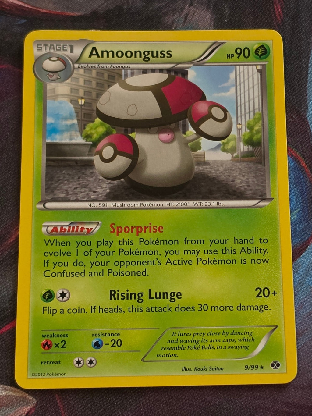 Amoonguss - 9/99 - Next Destinies - Rare - LP - Pokemon