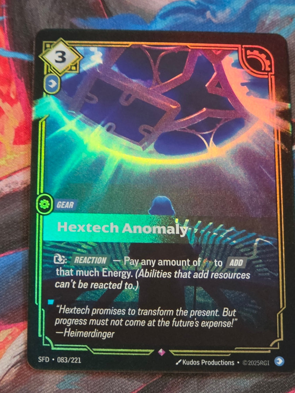 Hextech Anomaly - 083/221 - Spiritforged - Rare - NM