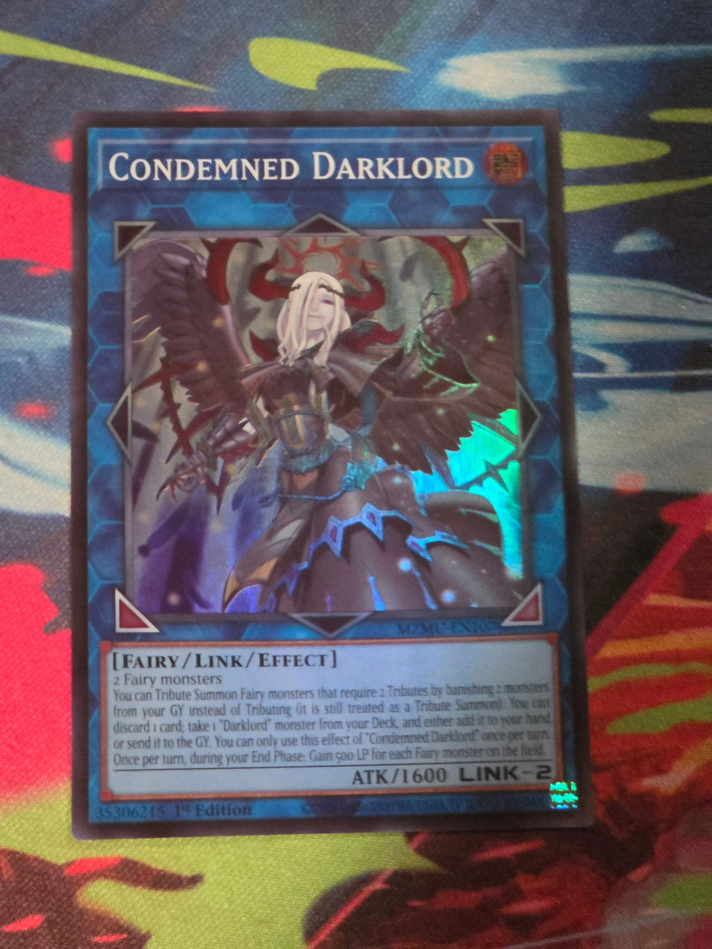 Condemned Darklord Super Rare Maze of Muertos MZMU-EN107 1st Edition LP Yu-Gi-Oh!