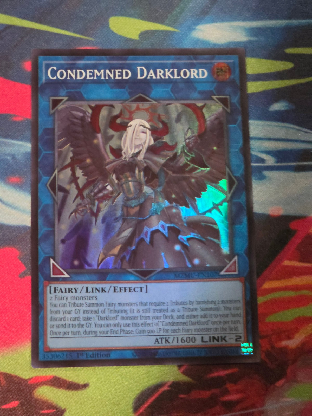 Condemned Darklord Super Rare Maze of Muertos MZMU-EN107 1st Edition LP Yu-Gi-Oh!