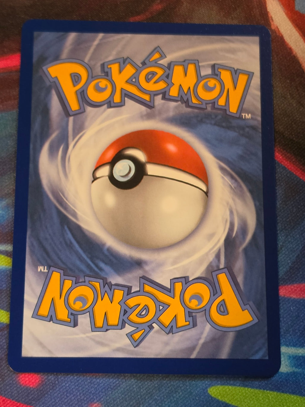 Surfing Beach Ultra Rare Chaos Rising 114/086 NM Pokemon (Back)