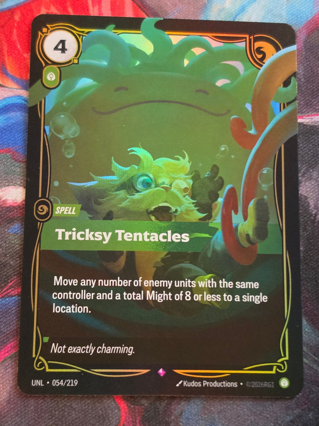 Tricksy Tentacles - 054/219 - Unleashed - Rare - NM