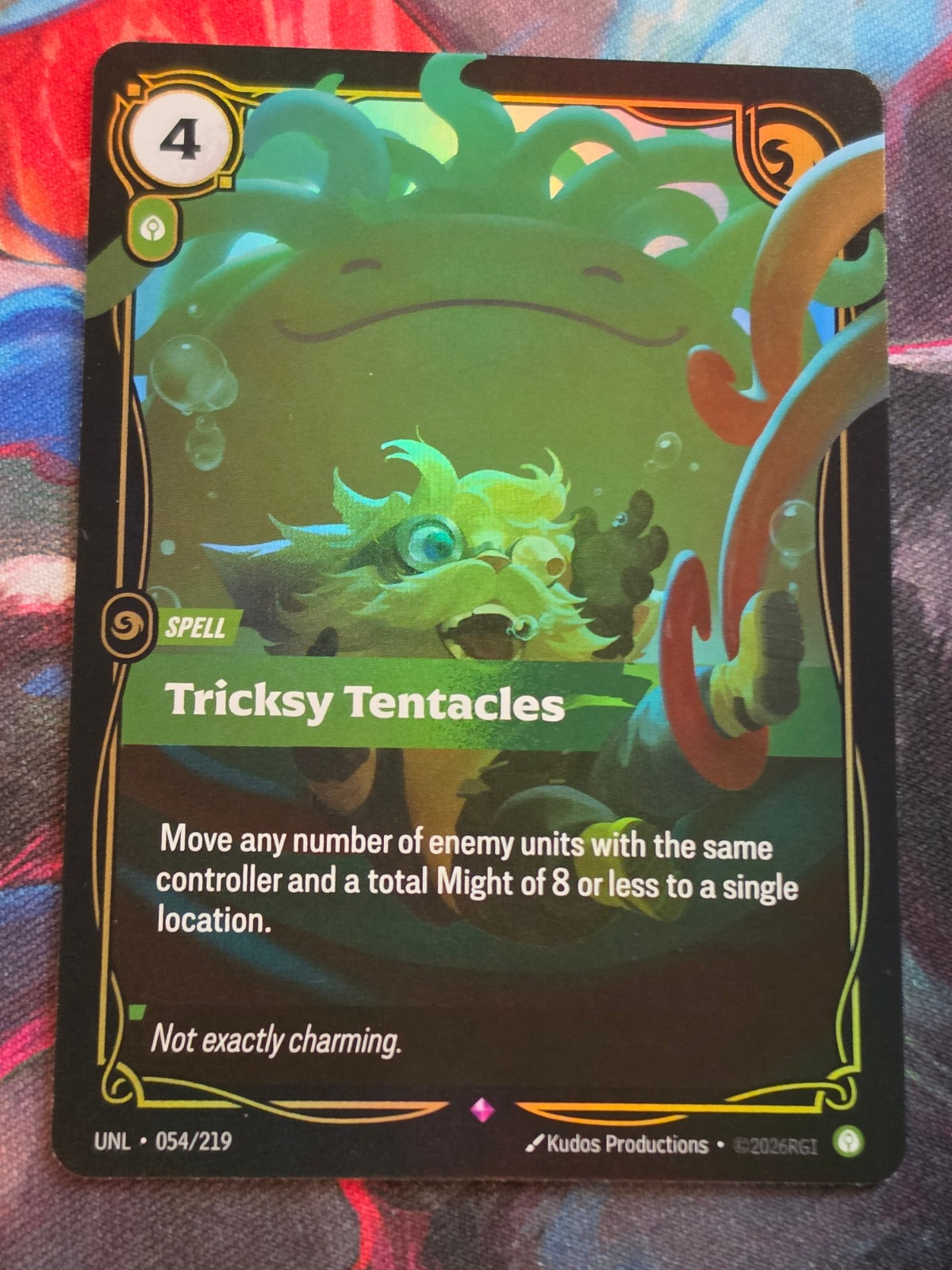 Tricksy Tentacles - 054/219 - Unleashed - Rare - NM