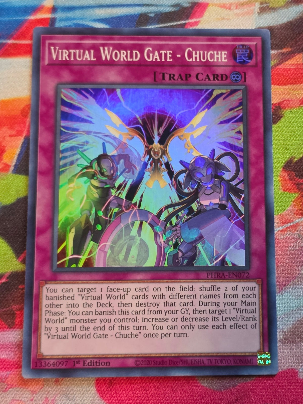 Virtual World Gate - Chuche Super Rare Phantom Rage PHRA-EN072 LP