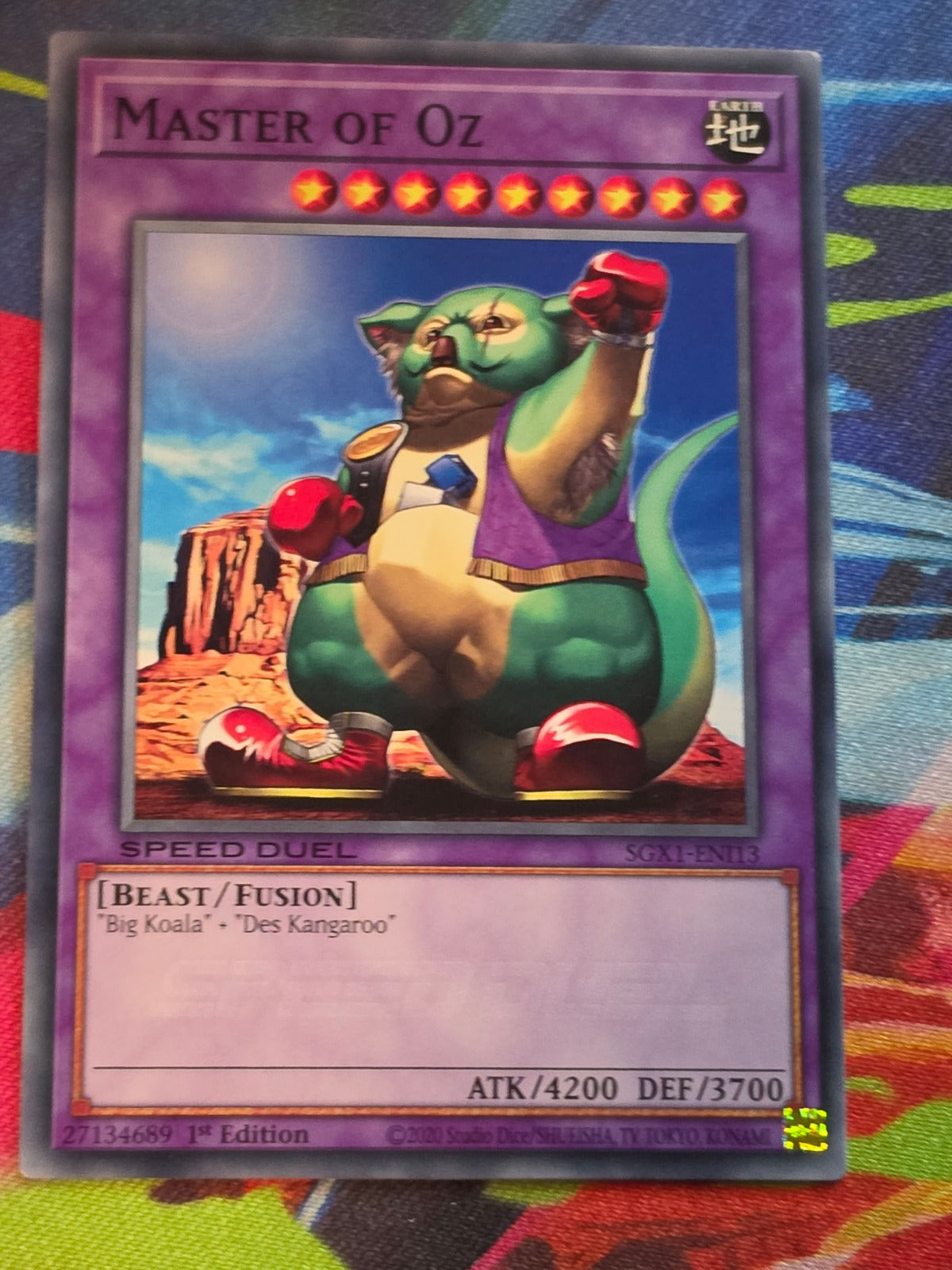 Master of Oz Common Speed Duel GX: Duel Academy Box SGX1-ENI13 1st Edition LP Yu-Gi-Oh!