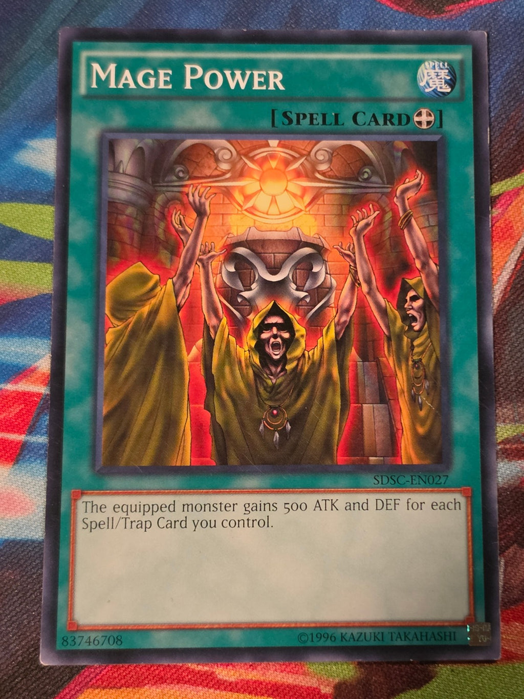 Mage Power Common Structure Deck: Spellcaster's Command SDSC-EN027 LP