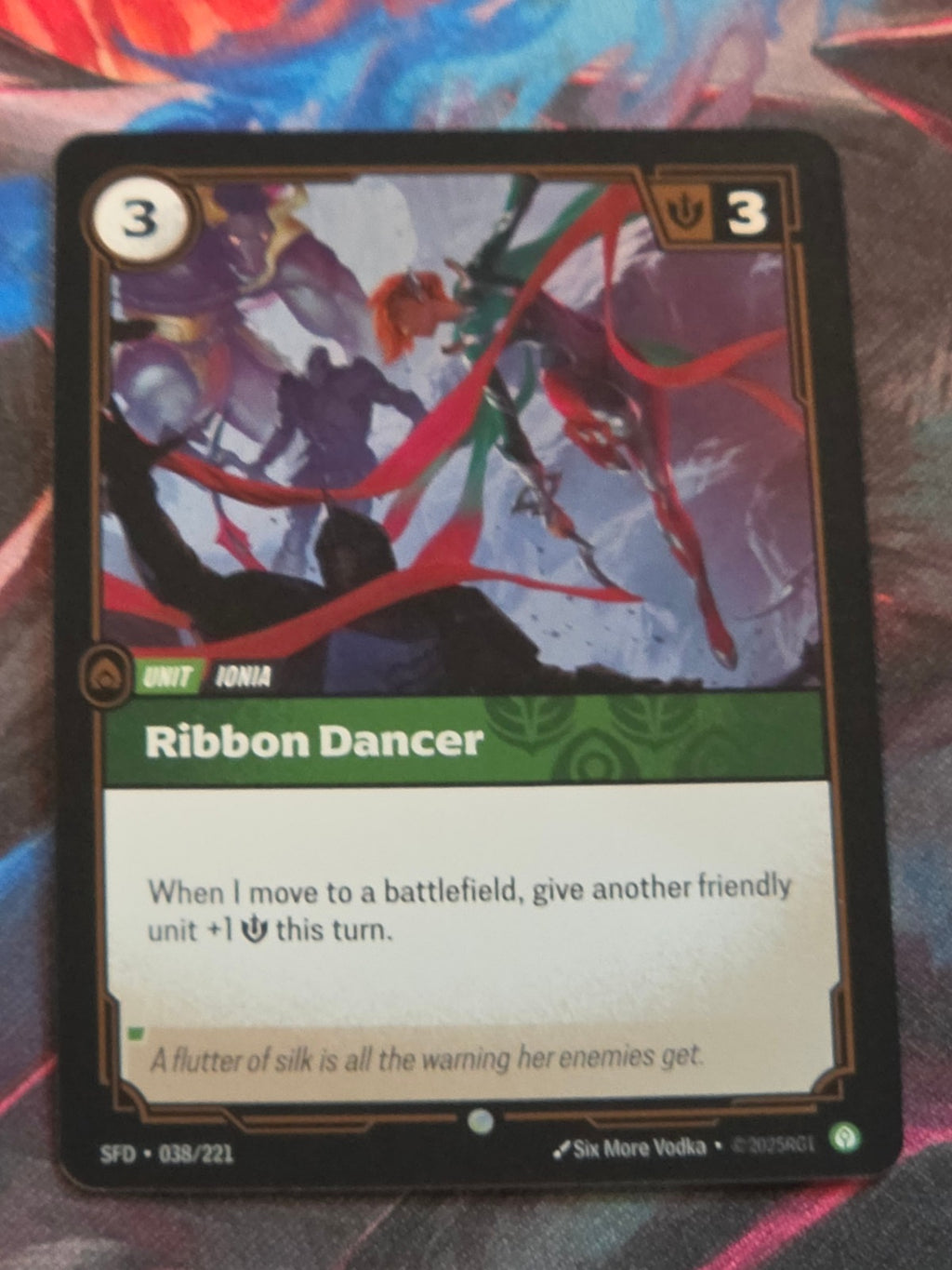 Ribbon Dancer - 038/221 - Spiritforged - Common - NM