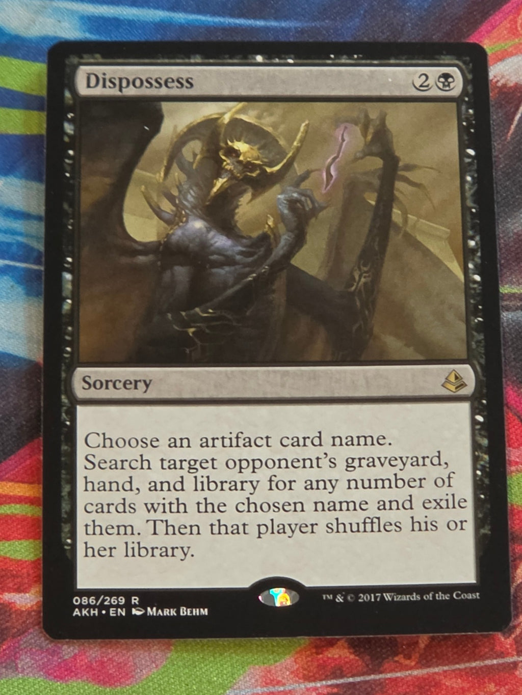 Dispossess - 86 - Amonkhet - Rare - LP - MTG