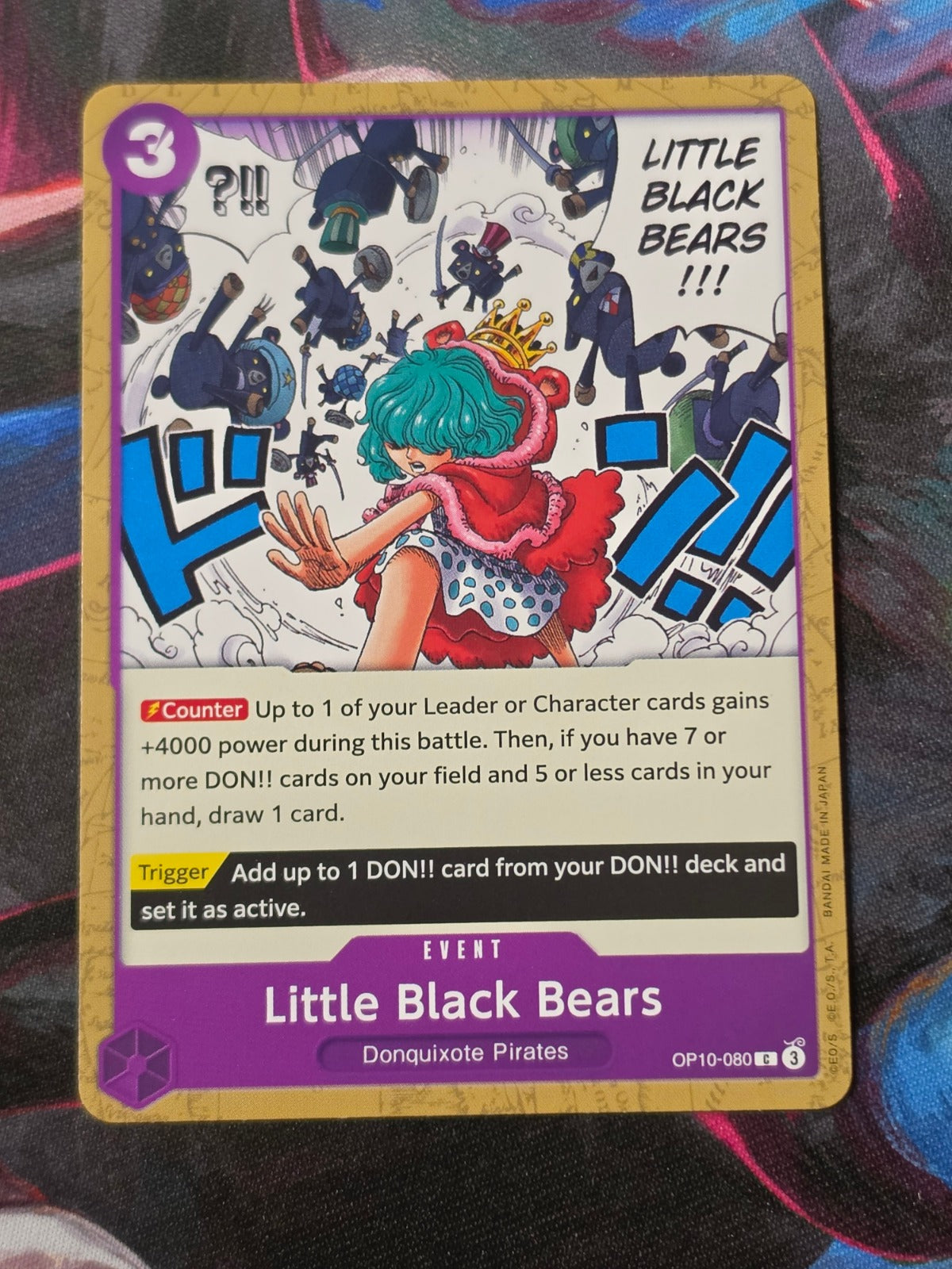 Little Black Bears C Royal Blood OP10-080 NM One Piece