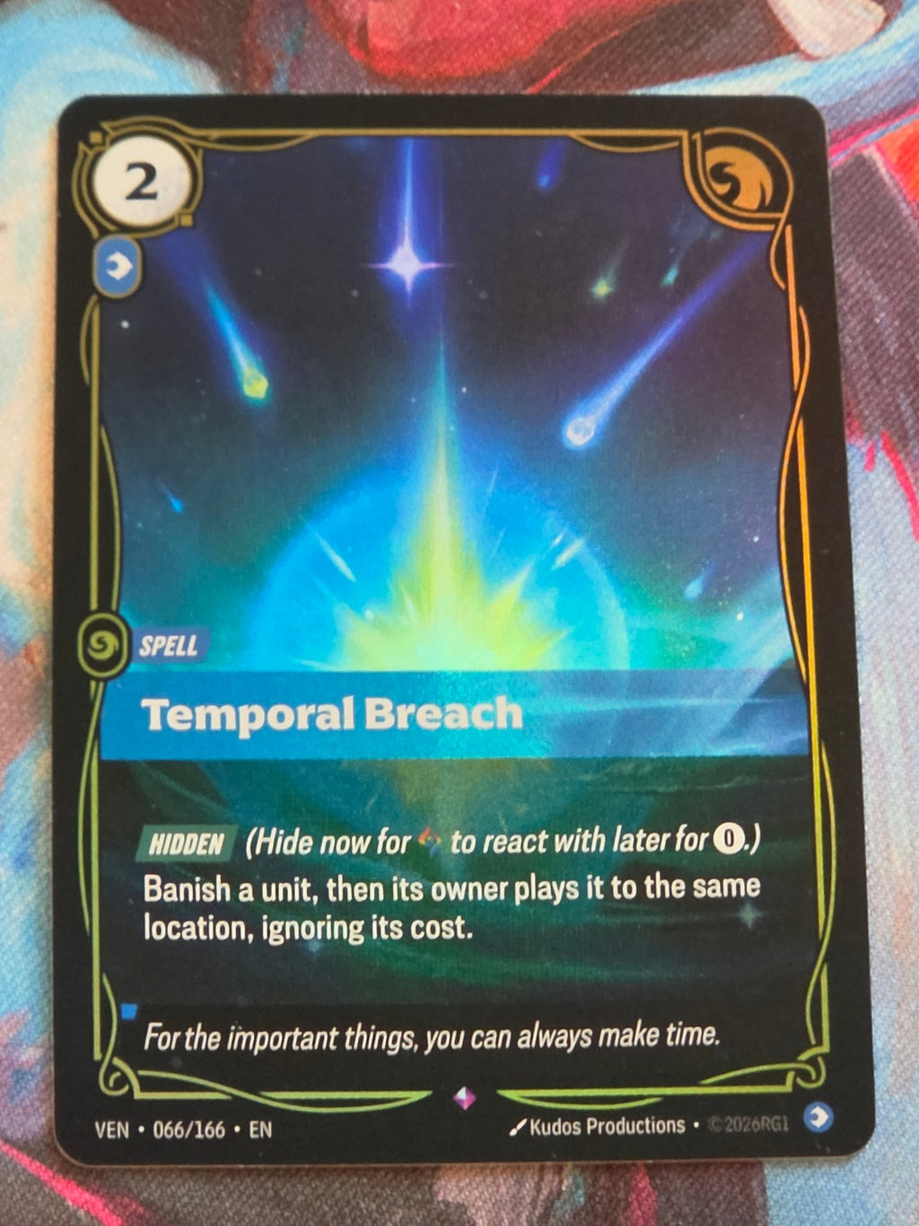 Temporal Breach - 066/166 - Vendetta - Rare - NM