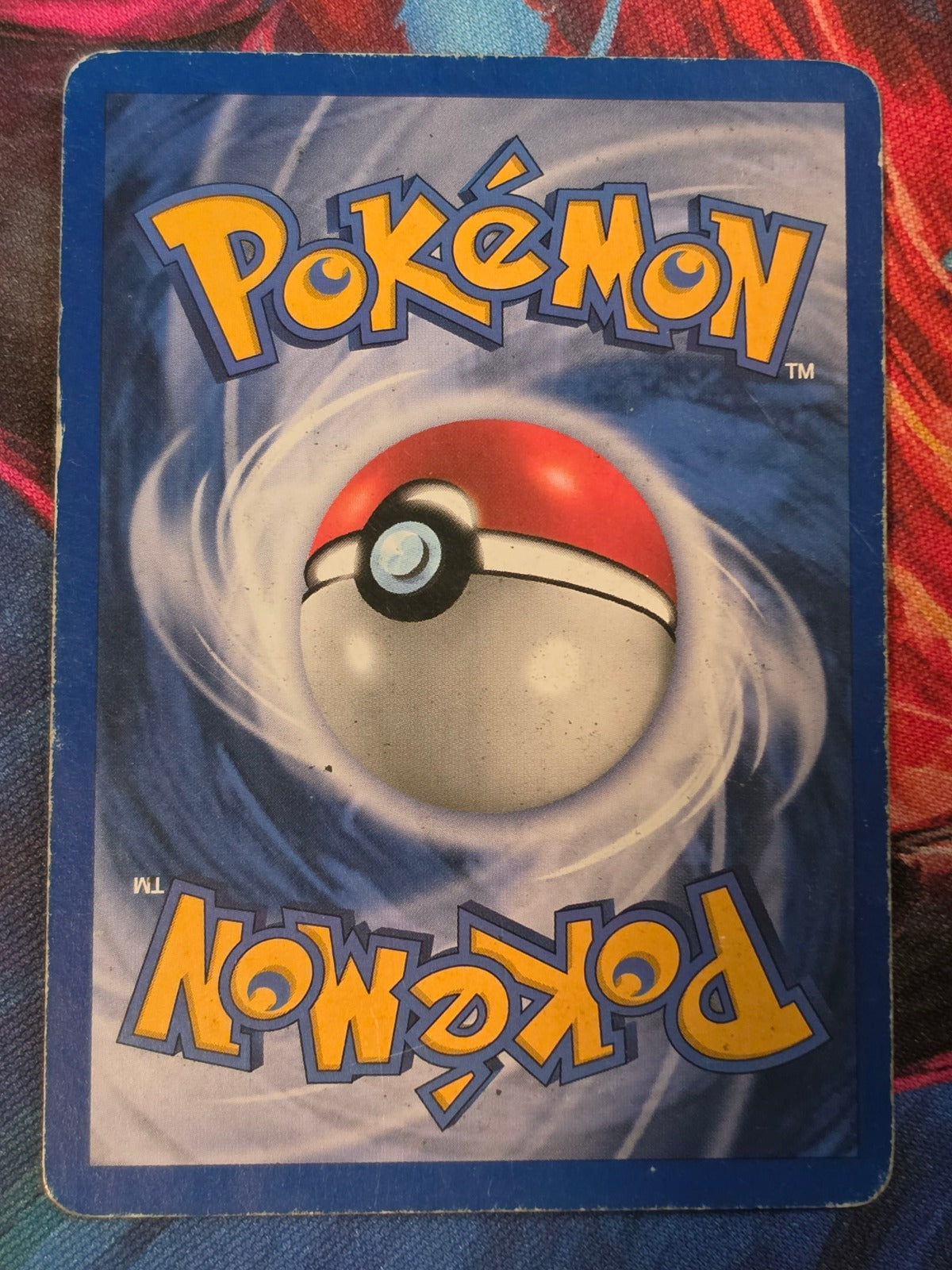 Poliwrath Holo Rare Base Set 2 015/130 MP Pokemon (Back)