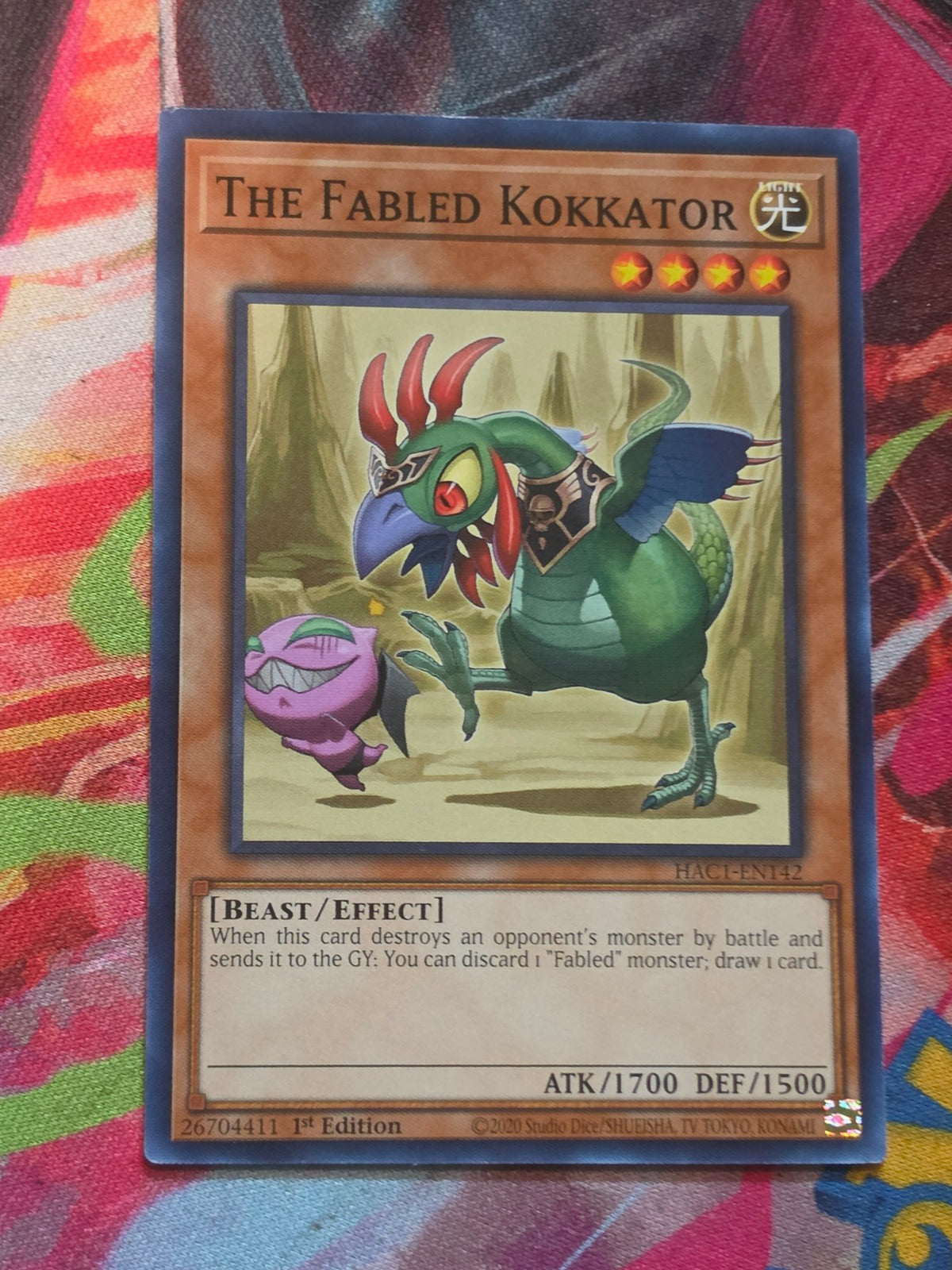 The Fabled Kokkator Common Hidden Arsenal: Chapter 1 HAC1-EN142 LP