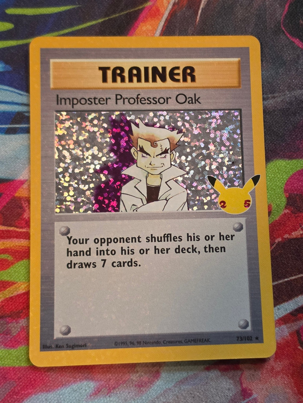 Imposter Professor Oak Classic Collection Celebrations: Classic Collection 73/102 LP Pokemon