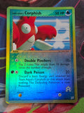 Team Aqua's Corphish Uncommon Reverse Holo EX Team Magma vs Team Aqua 26/95 LP Pokemon