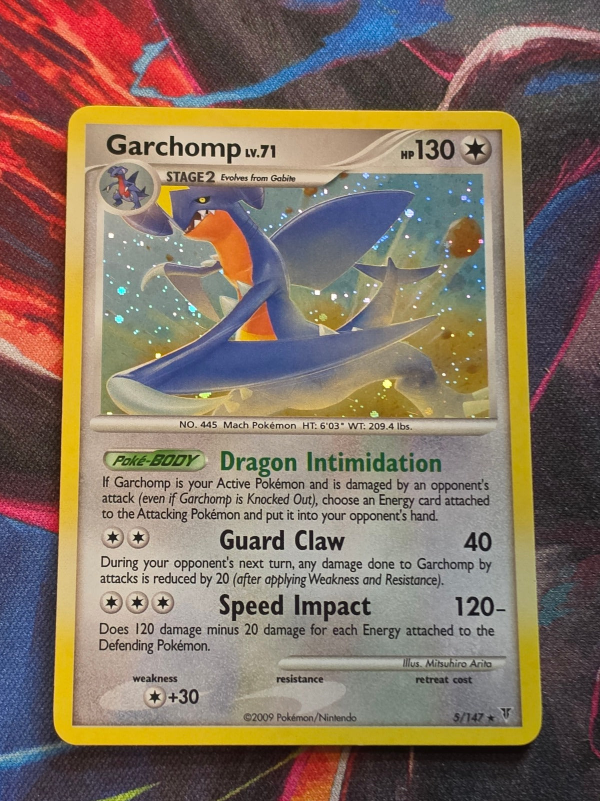 Garchomp Holo Rare Supreme Victors 5 NM Pokemon