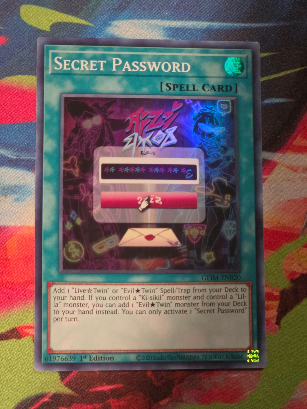 Secret Password Super Rare Genesis Impact GEIM-EN020 1st Edition LP Yu-Gi-Oh!