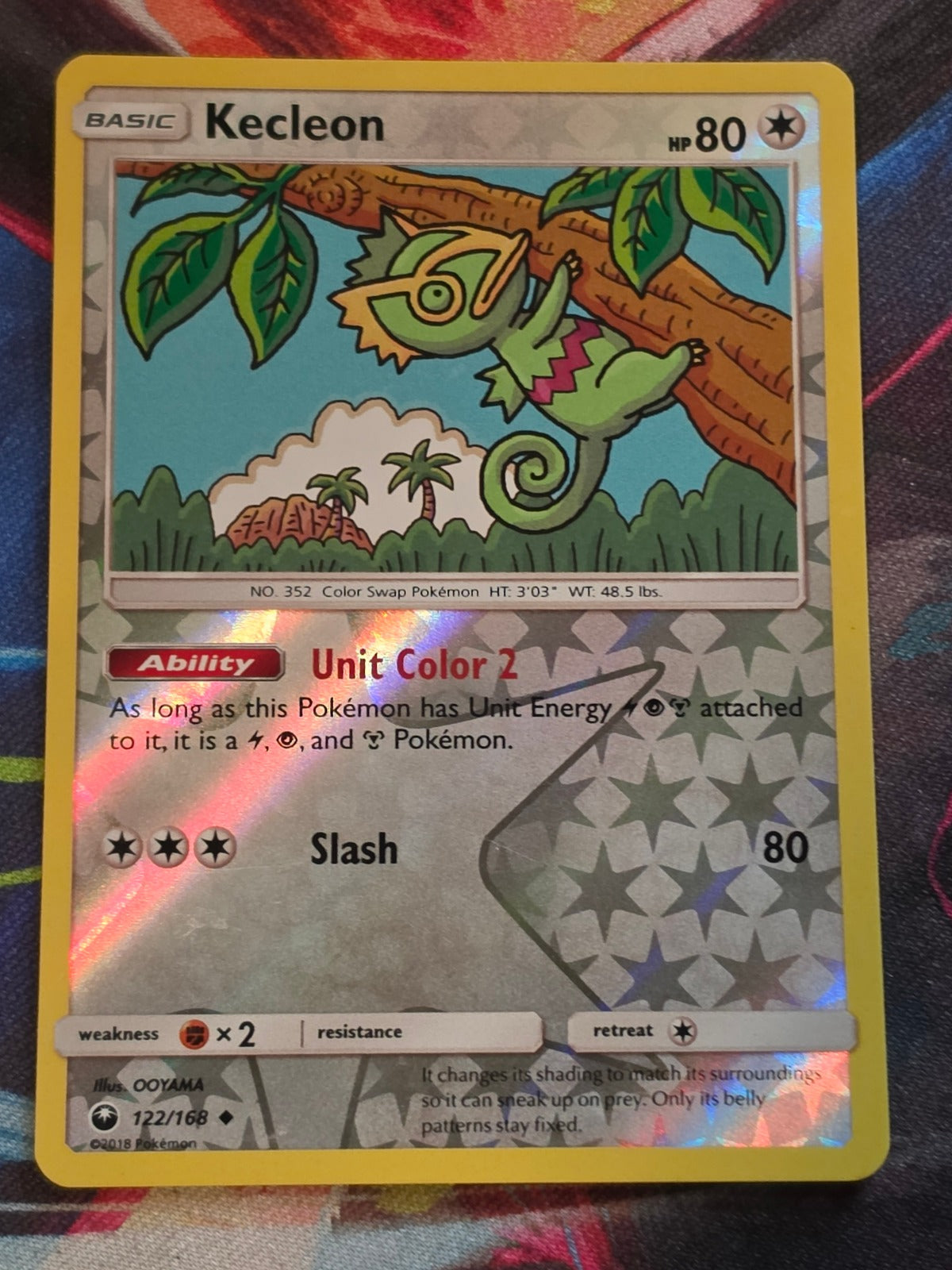 Kecleon - 122/168 - SM - Celestial Storm - Uncommon - LP+ Pokemon