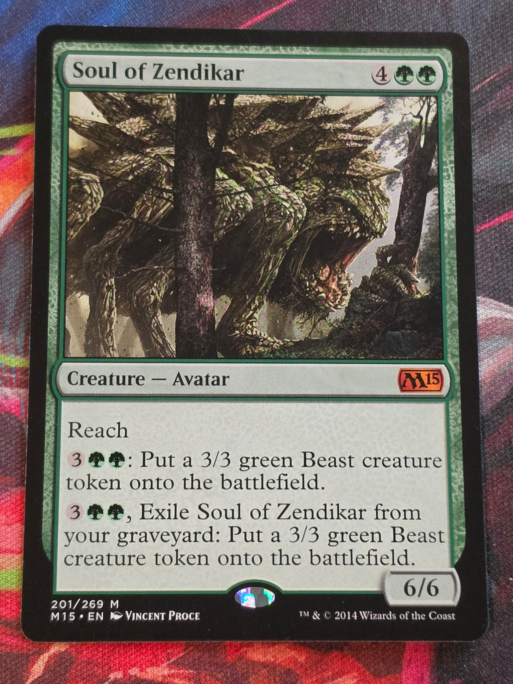 Soul of Zendikar - 201 - Magic 2015 (M15) - M - LP MTG
