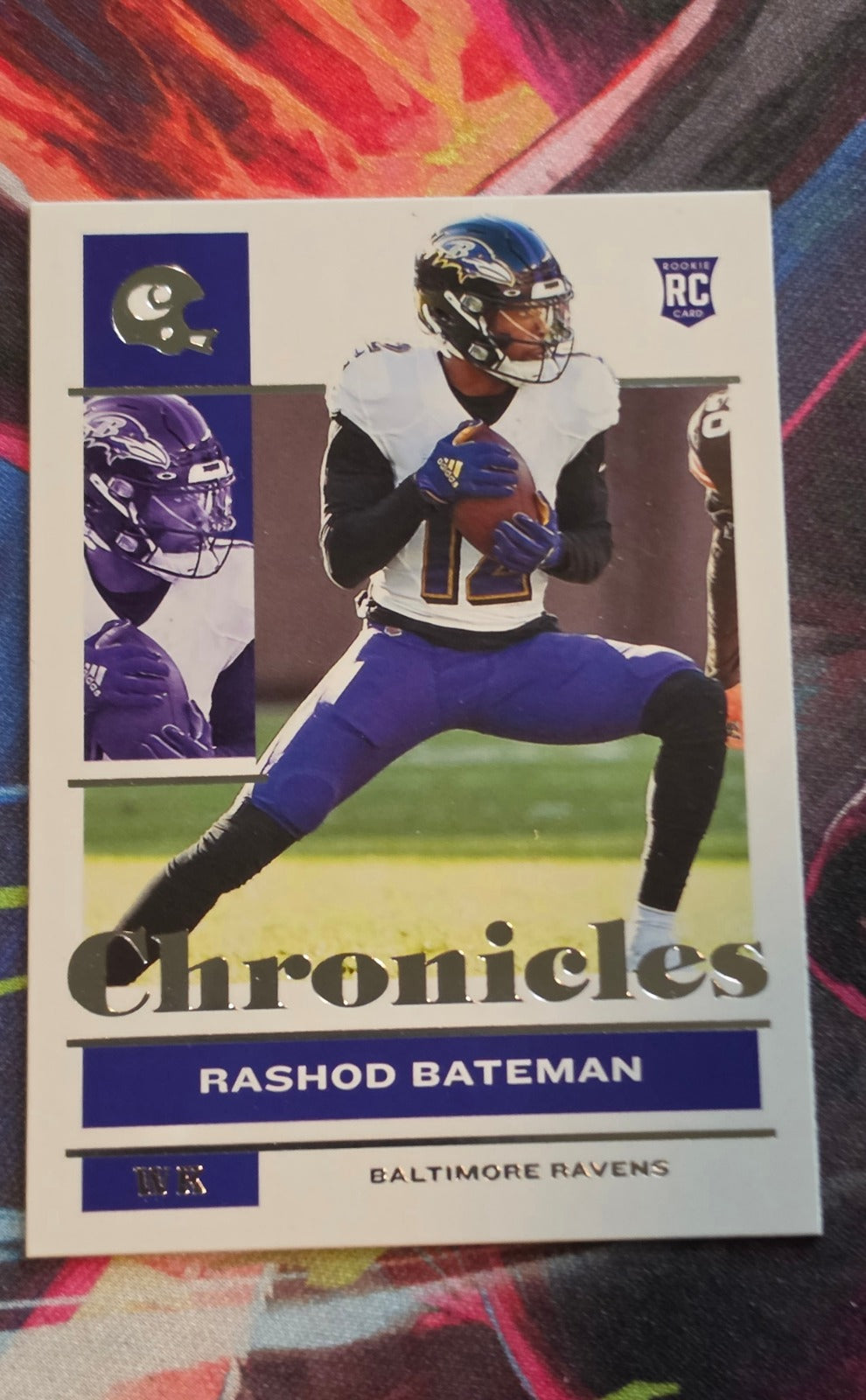Rashod Bateman 2021 Panini Chronicles 8 NM Football