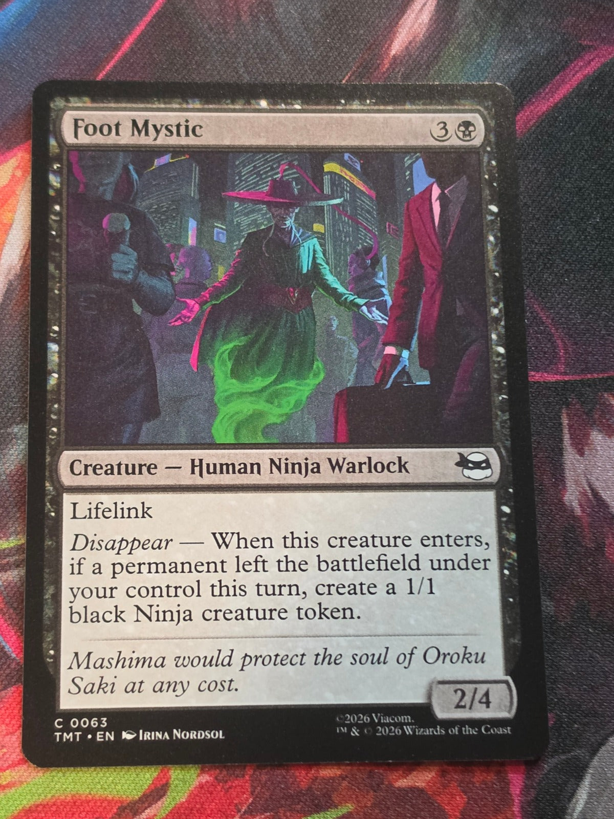 Foot Mystic - 63 - Teenage Mutant Ninja Turtles - C - NM MTG