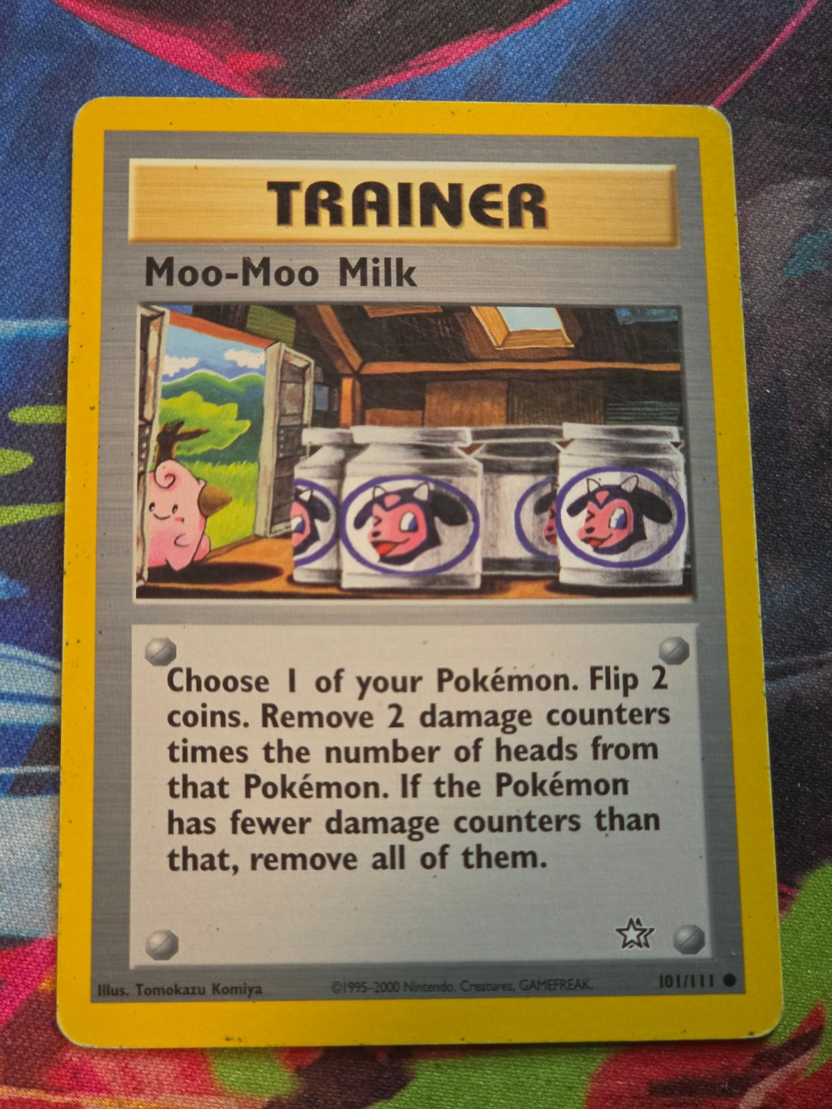 Moo-Moo Milk - 101/111 - Neo Genesis - Common - Unlimited - MP Pokemon