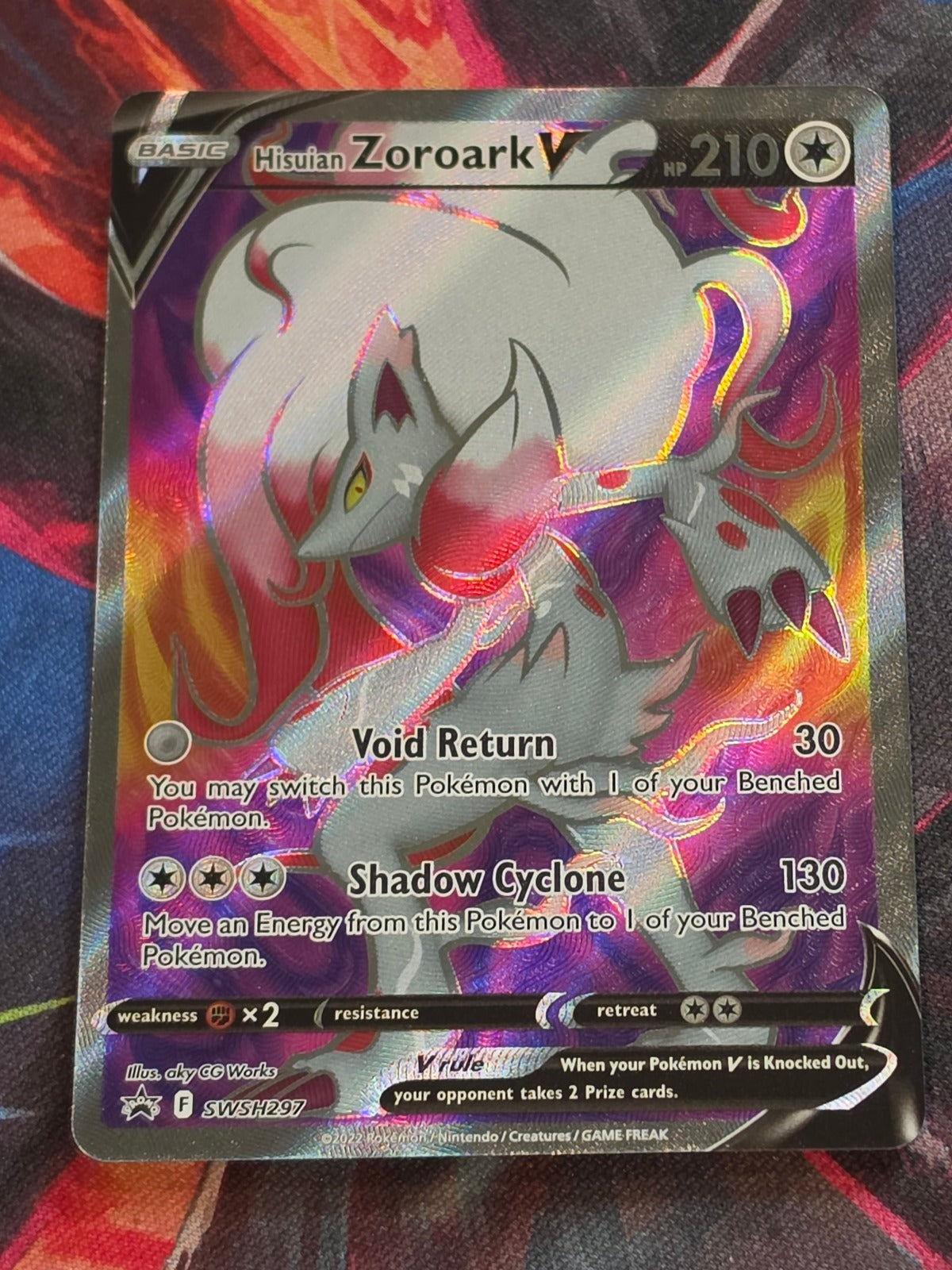 Hisuian Zoroark V - SWSH297 - SWSH: Sword & Shield Promo Cards - Promo - NM Pokemon