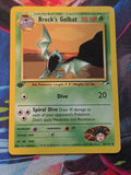 Brock's Golbat - 039/132 - Gym Heroes - Uncommon - 1st Edition - NM Pokemon