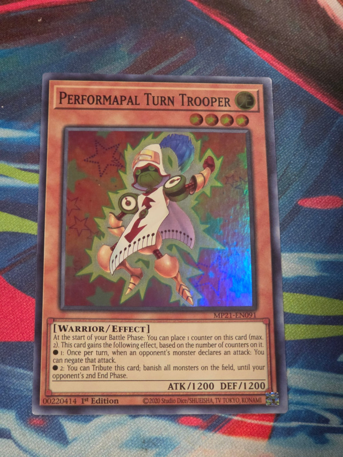 Performapal Turn Trooper Super Rare 2021 Tin of Ancient Battles MP21-EN091 1st Edition LP Yu-Gi-Oh!