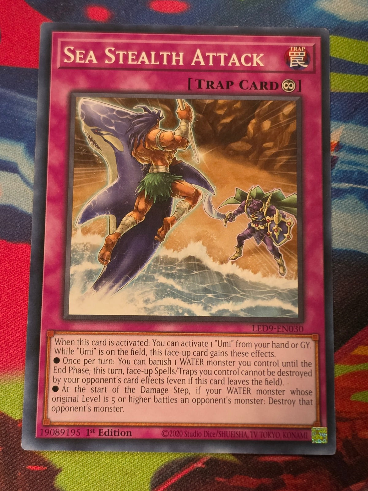Sea Stealth Attack Common Legendary Duelists: Duels From the Deep LED9-EN030 LP