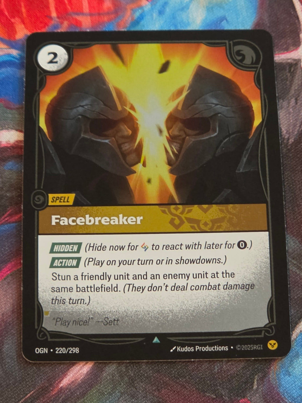 Facebreaker - 220/298 - Origins - Uncommon - NM