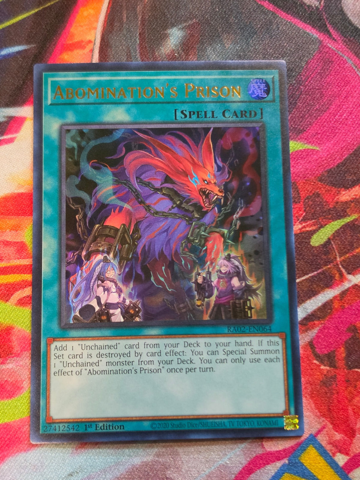 Abomination's Prison (UR) Ultra Rare 25th Anniversary Rarity Collection II RA02-EN064 NM