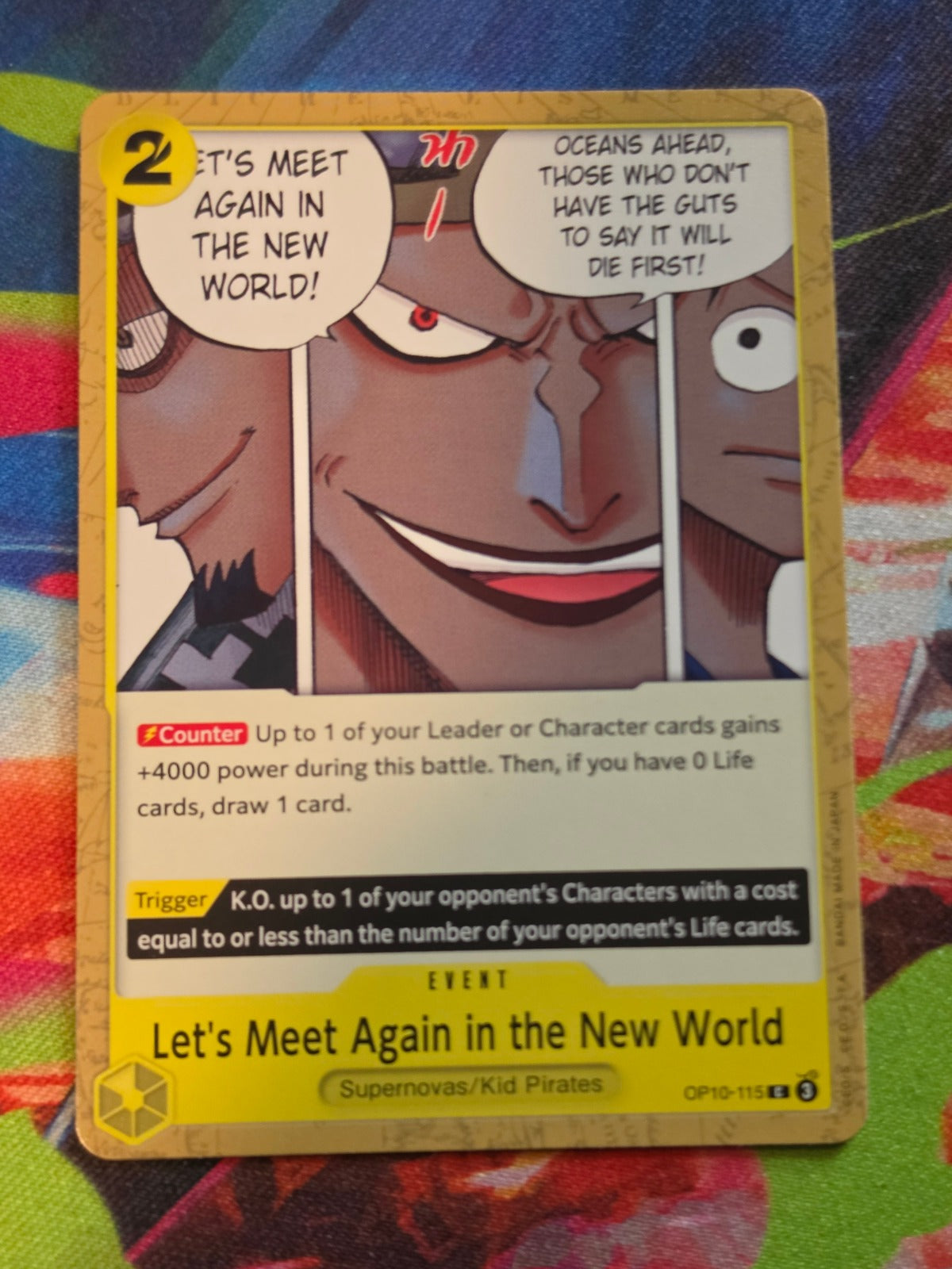 Let's Meet Again in the New World C Royal Blood OP10-115 NM One Piece