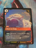 Here to Help - 111/221 - Spiritforged - Rare - NM