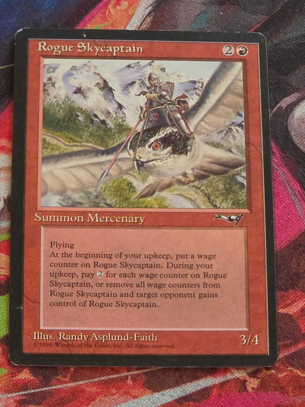 Rogue Skycaptain - Alliances - Rare - LP - MTG