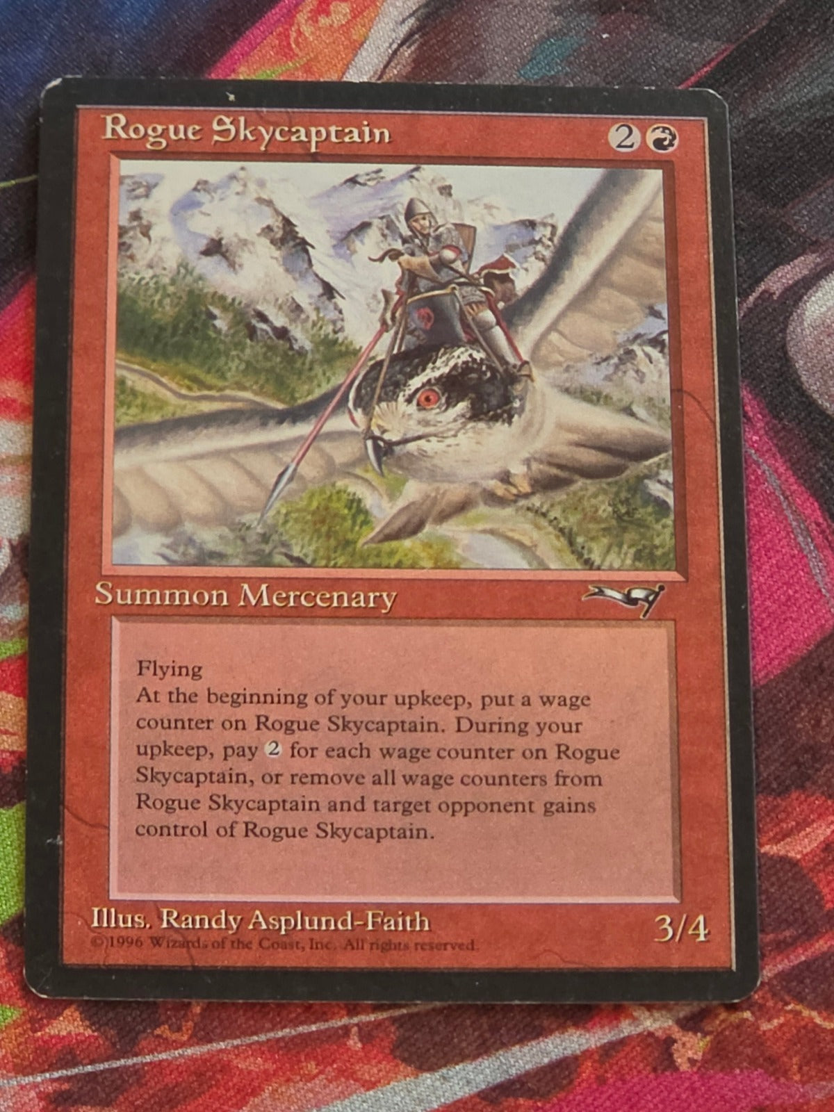 Rogue Skycaptain - Alliances - Rare - LP - MTG