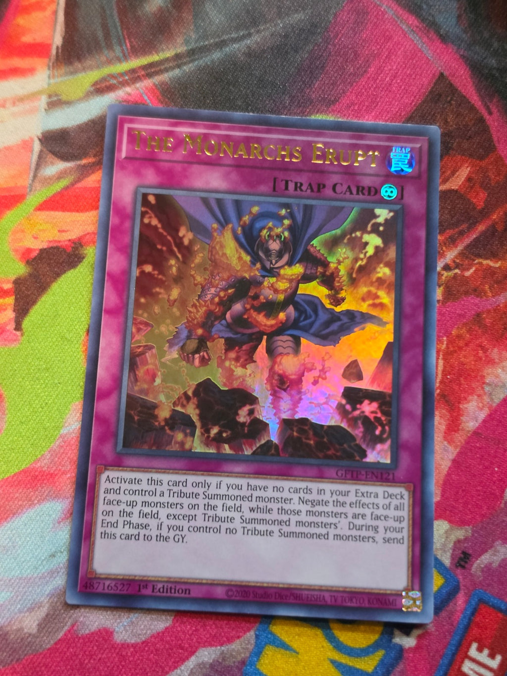 The Monarchs Erupt Ultra Rare Ghosts From the Past GFTP-EN121 1st Edition NM Yu-Gi-Oh!