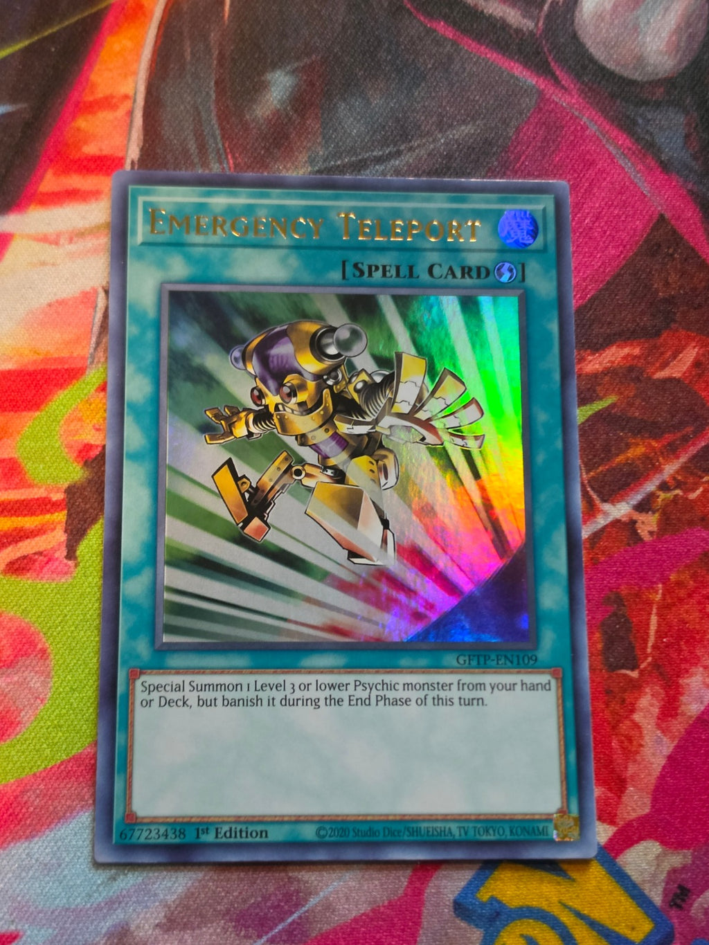 Emergency Teleport Ultra Rare Ghosts From the Past GFTP-EN109 1st Edition NM Yu-Gi-Oh!
