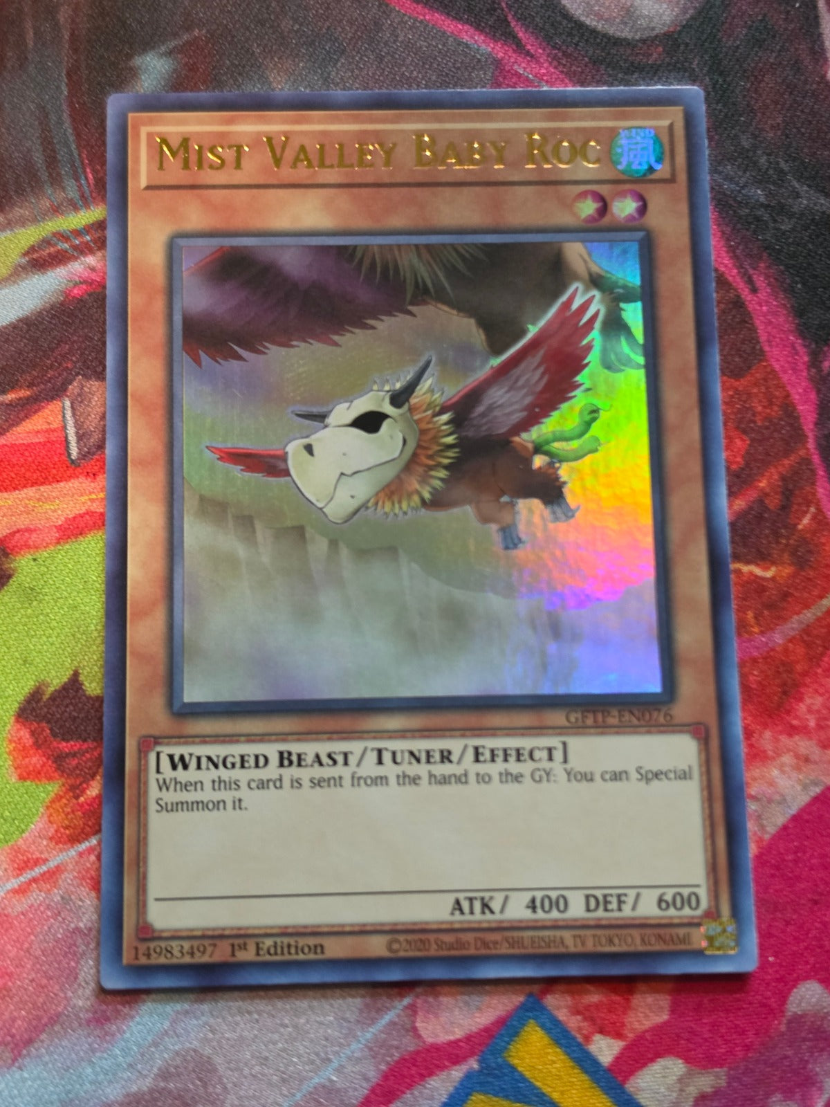 Mist Valley Baby Roc Ultra Rare Ghosts From the Past GFTP-EN076 1st Edition NM Yu-Gi-Oh!