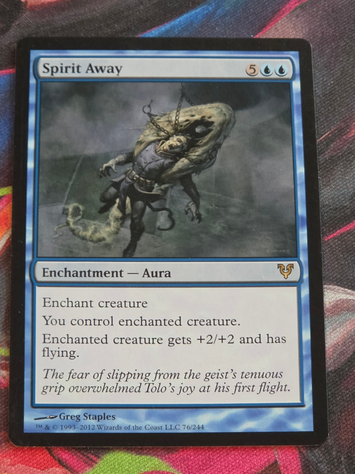 Spirit Away - 76 - Avacyn Restored - Rare - LP - MTG