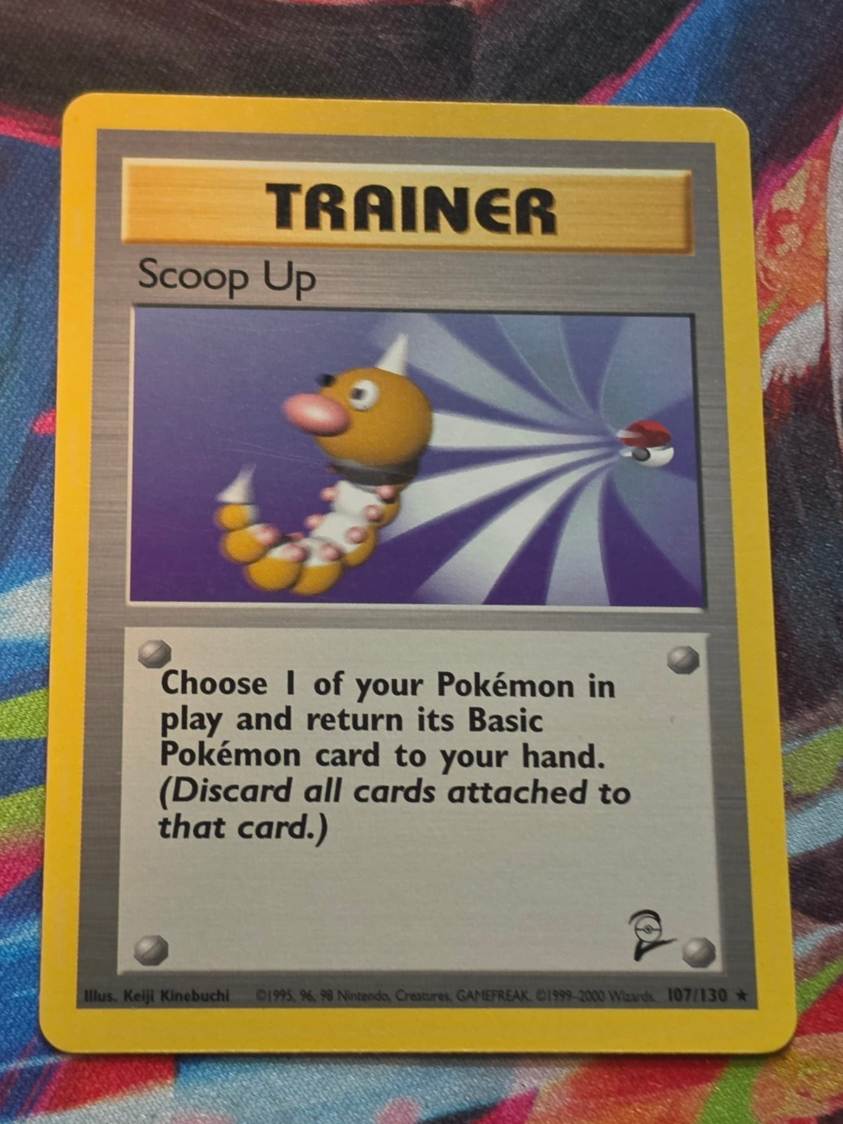 Scoop Up Rare Base Set 2 107/130 NM Pokemon