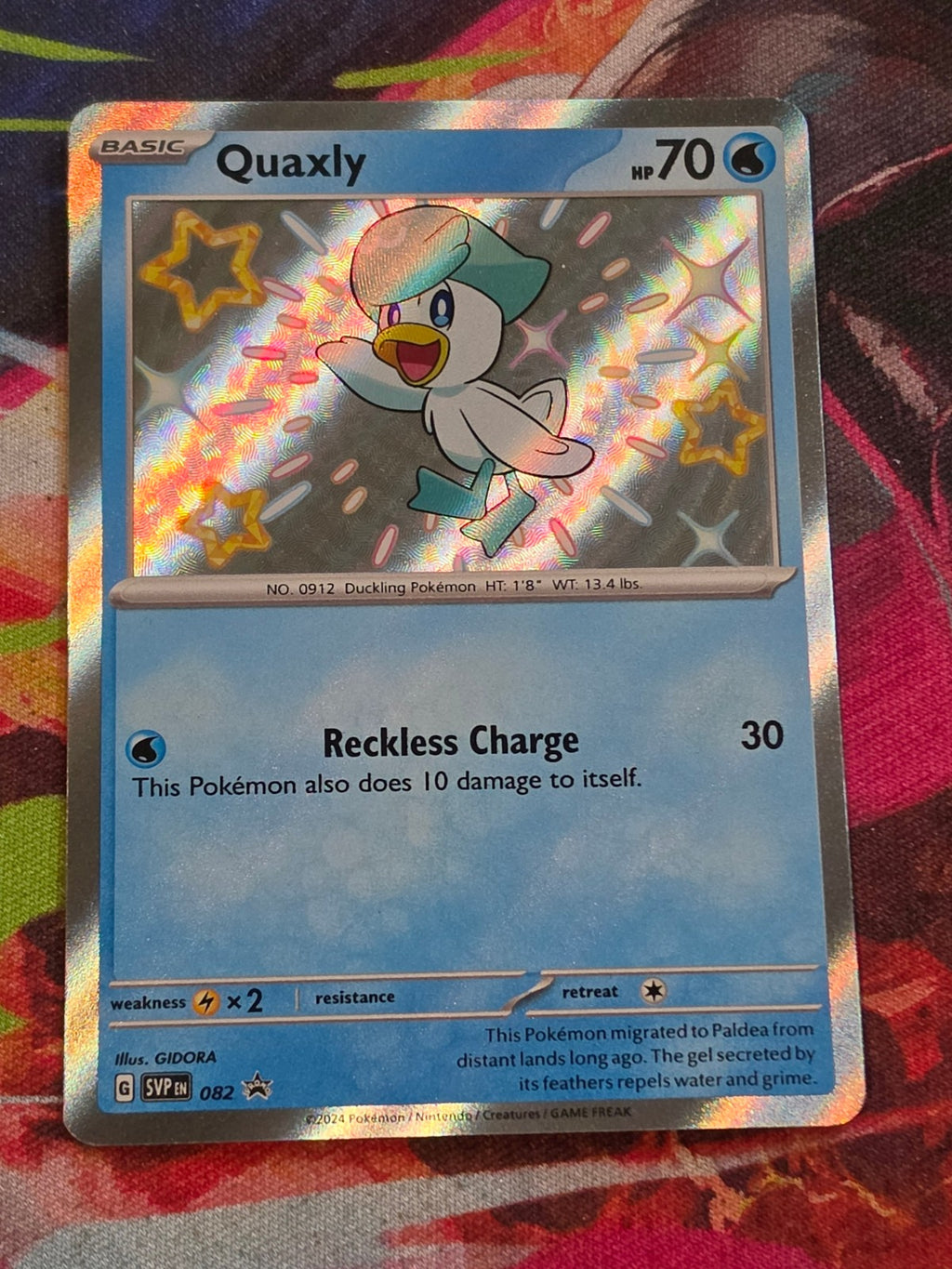 Quaxly - 082 - SV: Scarlet & Violet Promo Cards - Promo - NM Pokemon